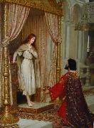 Edmund Blair Leighton The King and the Beggar maid Sweden oil painting artist